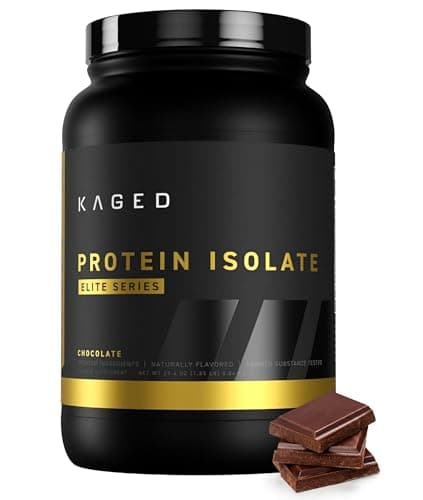 Kaged Protein Powder Elite: 100% Isolate Blend Whey | 2lbs