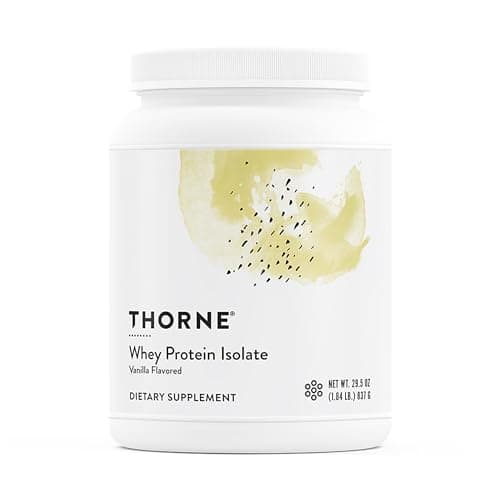 Thorne Whey Protein Isolate, Balanced Amino Acids Profile, 30 Servings