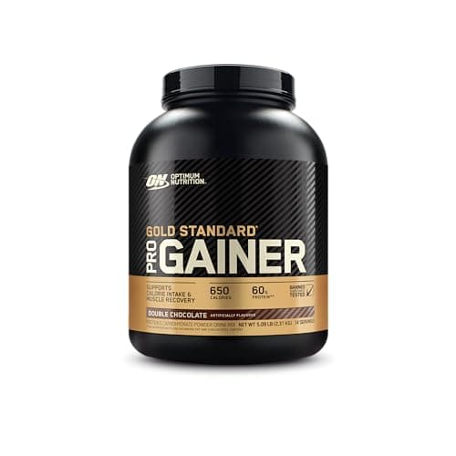 Optimum Nutrition Gold Standard Pro Gainer Protein, Double Chocolate, 5 LB