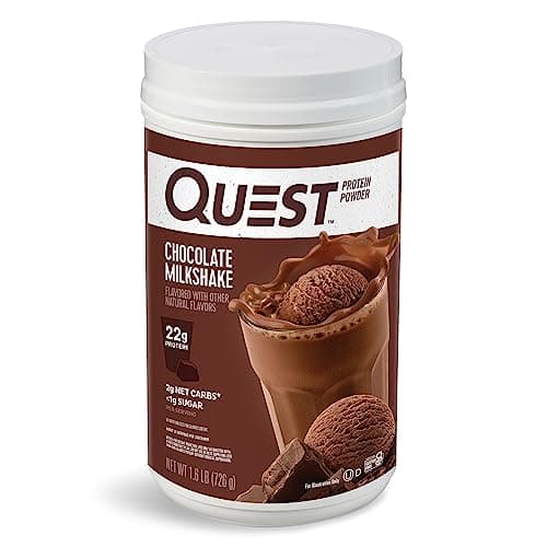 Quest Protein Powder Quest Protein Powder Quest Protein Powder, Chocolate Milkshake, 1.6lb 1.6 Pound