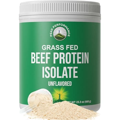 Grass Fed Beef Protein Powder Great Tasting Beef Protein Isolate Unflavored