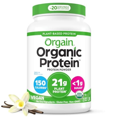 ORGAIN Organic Plant Protein Vanilla 2.0 Ib