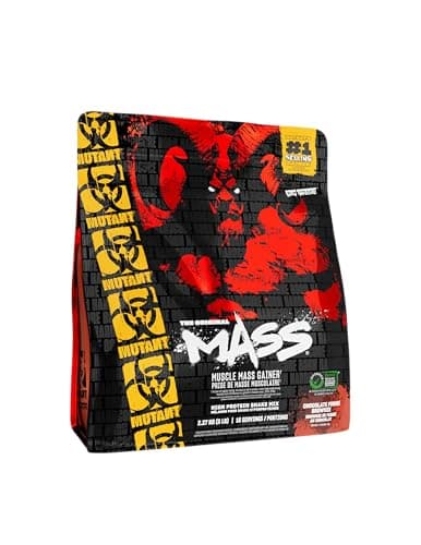 MUTANT Mass Weight Gainer Protein Powder, Chocolate Fudge Brownie 2.27kg