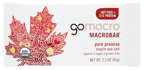 GOMACRO Organic Maple Sea Salt Macrobar, 2.3 OZ