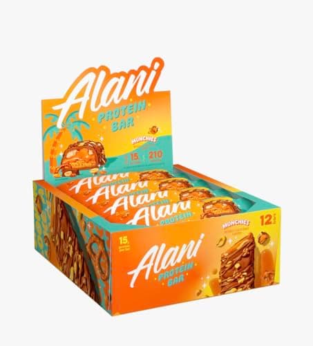 Alani Nu Protein Bar - Munchies 48g x 12