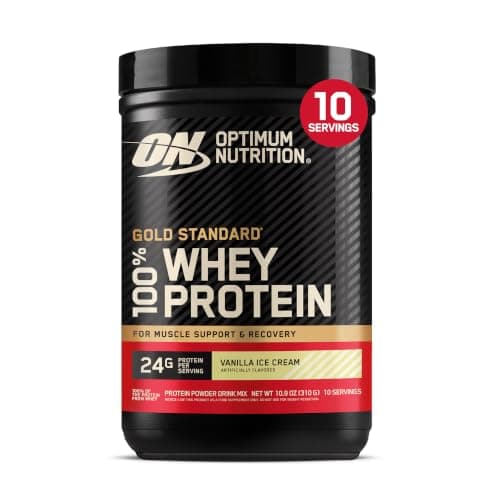 Optimum Nutrition Gold Standard Whey Protein Powder Vanilla Ice Cream .68LB