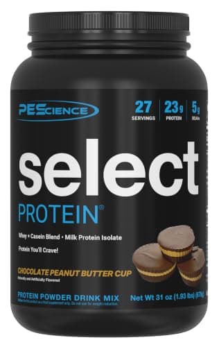 PEScience Select Protein Powder, Chocolate Peanut Butter Cup, 27 Servings