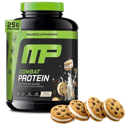 Muscle Pharm Combat Protein Powder | Cookies N Cream - 4.2 lb